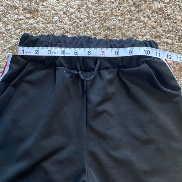 Women’s black striped logo jogger pants XS/S - Picture 8 of 9